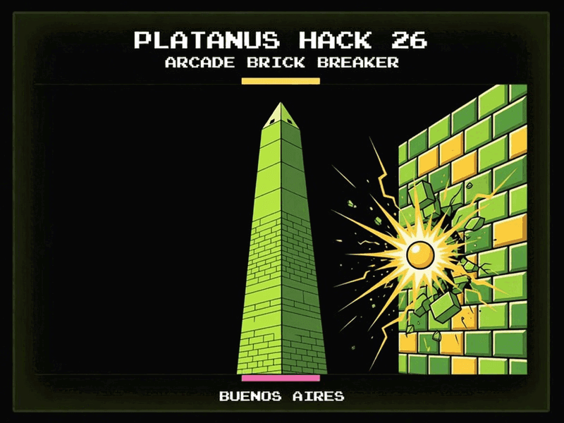 Platanus Hack: Buenos Aires Brick Breaker